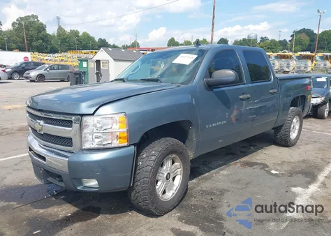 2011 Chevrolet Silverado 1500 Lt из США, поврежденный, VIN 3GCPKSE38BG294060